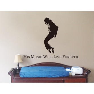 Jackson Style Wall Decal